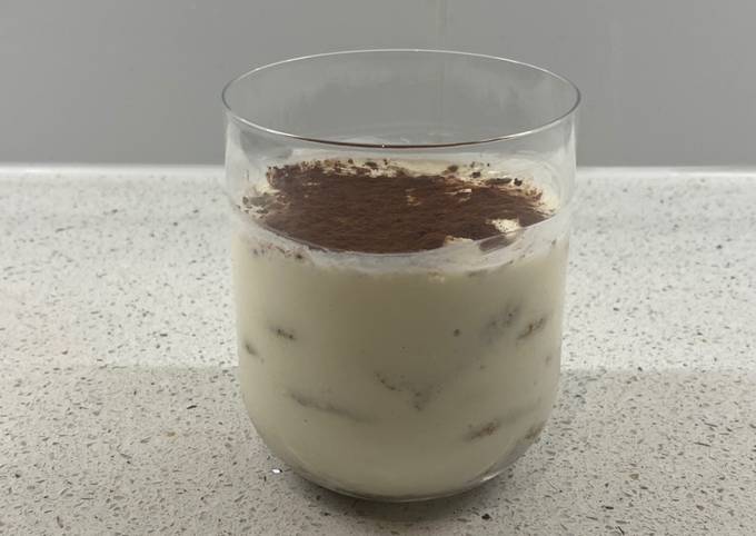 Easy tiramisu (eggless)