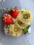 Tostada frutal