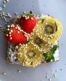 Tostada frutal