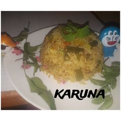A picture of Veg biryani.