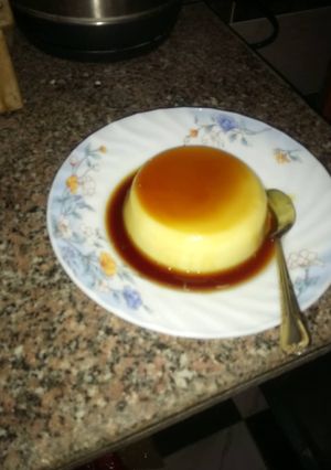 صورة لوصفة كريم كراميل مطبوخ