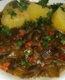 Cochayuyo con Papas Cocidas