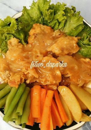 Foto resep Beef steak crispy #kitaberbagi
