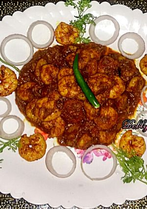 A picture of Masala Prawn.