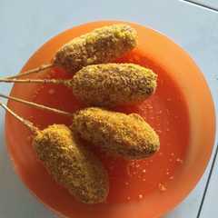 Mini corndog simple enaak রেসিপির প্রধান ছবি