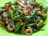 Tumis Buncis Cumi Asin