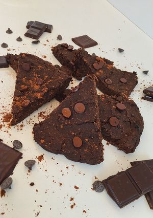 Una foto de Brownies proteicos 💪🏽