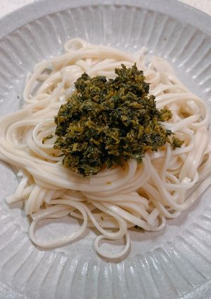 A picture of Basil Sauce Noodles.