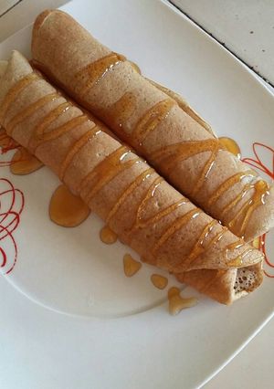 Una foto de Crepas de avena saludables