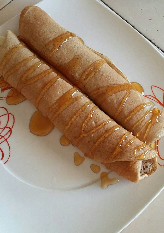 Una foto de Crepas de avena saludables