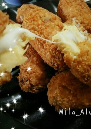 Foto resep Pisgor kriuk mozzarella