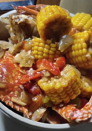 Foto resep Rajungan Asam Manis Pedas