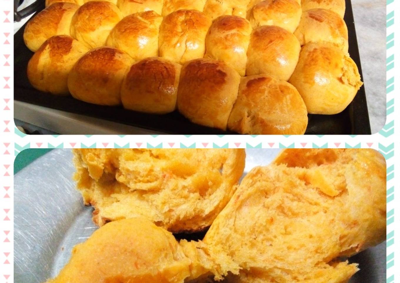 Pancitos de calabaza y leche condensada