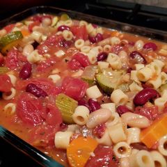 A picture of Minestrone Soup.