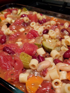 A picture of Minestrone Soup.