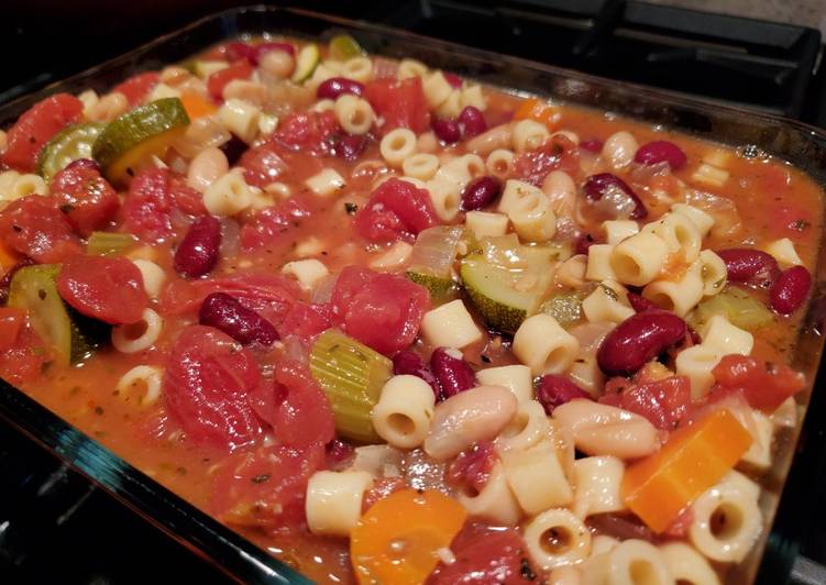 Step-by-Step Guide to Prepare Super Quick Homemade Minestrone Soup