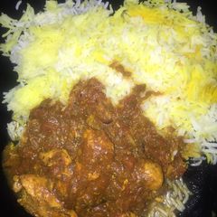 Chicken biryani A picture of Chicken biryani.