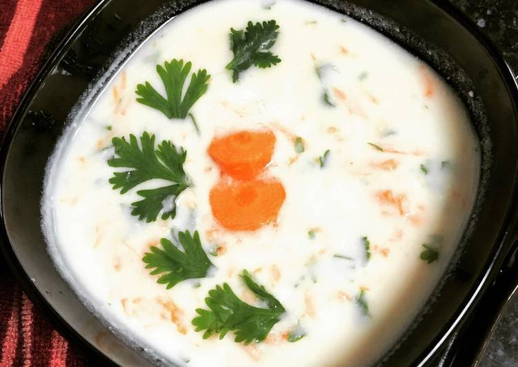 Recipe of Homemade Carrot Raita