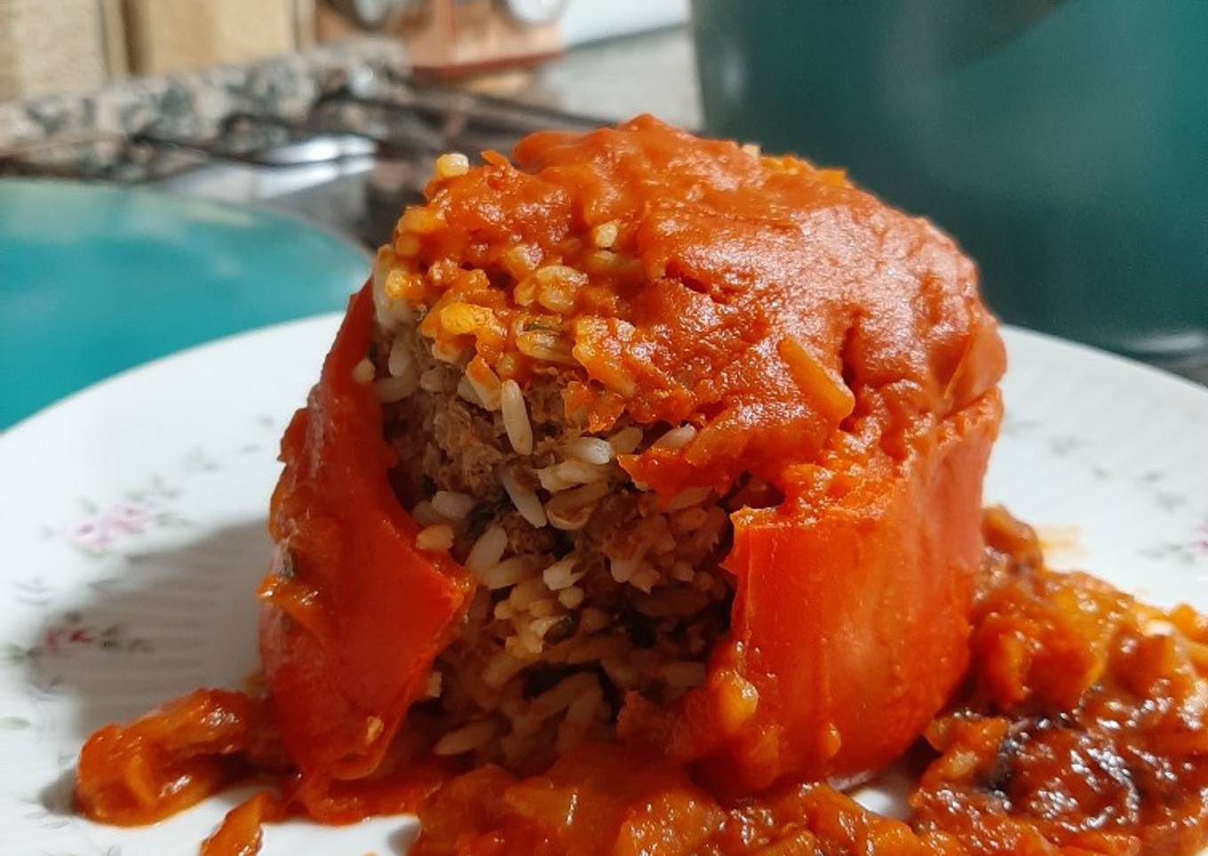 Morrones rellenos
