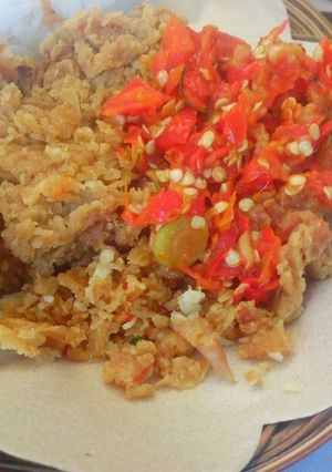 Foto resep Ayam geprek #BikinRamadanBerkesan