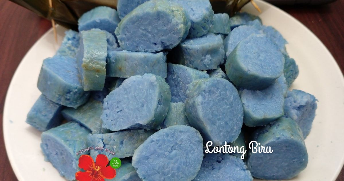 Lontong Biru