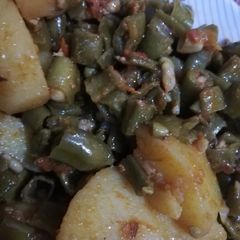 Saim phali aloo A picture of Saim phali aloo.