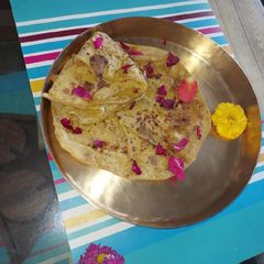 A picture of #ws4 -- Puran Poli.