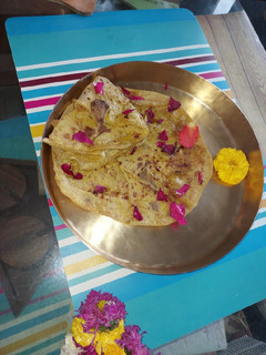 A picture of #ws4 -- Puran Poli.