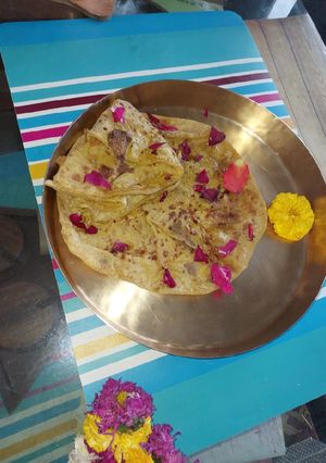 A picture of #ws4 -- Puran Poli.