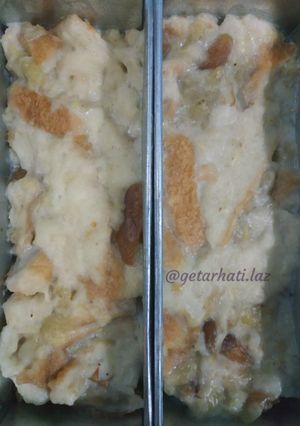 Foto resep Puding roti pisang