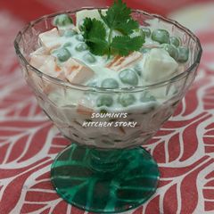 A picture of Russian Salad.