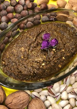 عکسی از دستور دوای آرد و روغن شیرازی😋