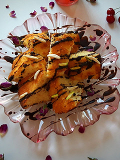 عکسی از دستور کیک نارگیلی