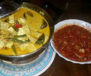 Resep mudah Sayur lodeh dan oseng mercon Gurih Mantul