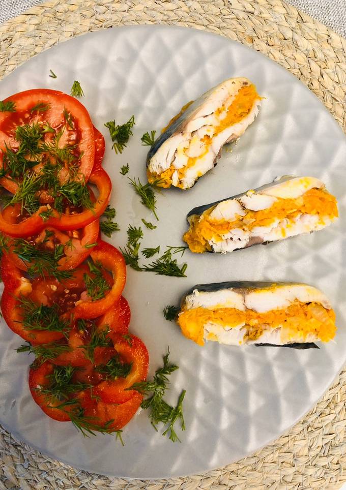 Скумбрия фаршированная