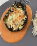 Chiles rellenos de carne molida