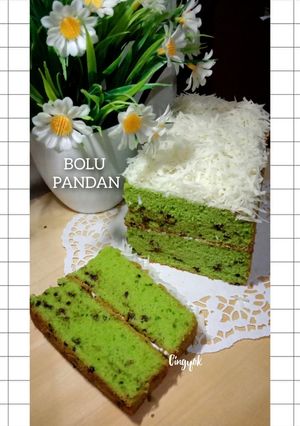 Foto resep Bolu pandan panggang lembut