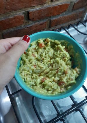 Una foto de Salsa de guacamole