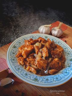 Foto resep Ayam Goreng Saos Lada Hitam