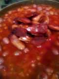 Frijoles Borrachos a la "Colombiana"