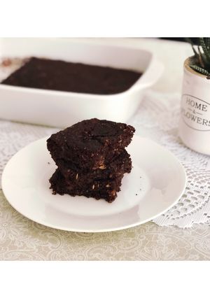 Una foto de 🌱 Brownie vegano 🌱