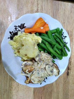 Foto resep Chicken with Mushroom Sauce