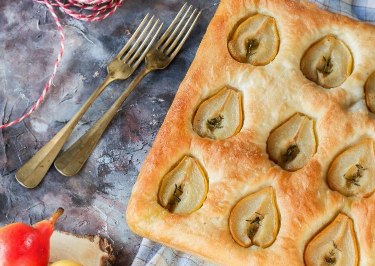 Focaccia Locatelli alle Pere