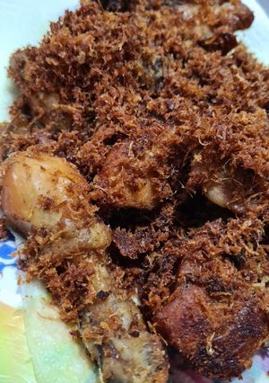 Foto resep Ayam goreng kelapa