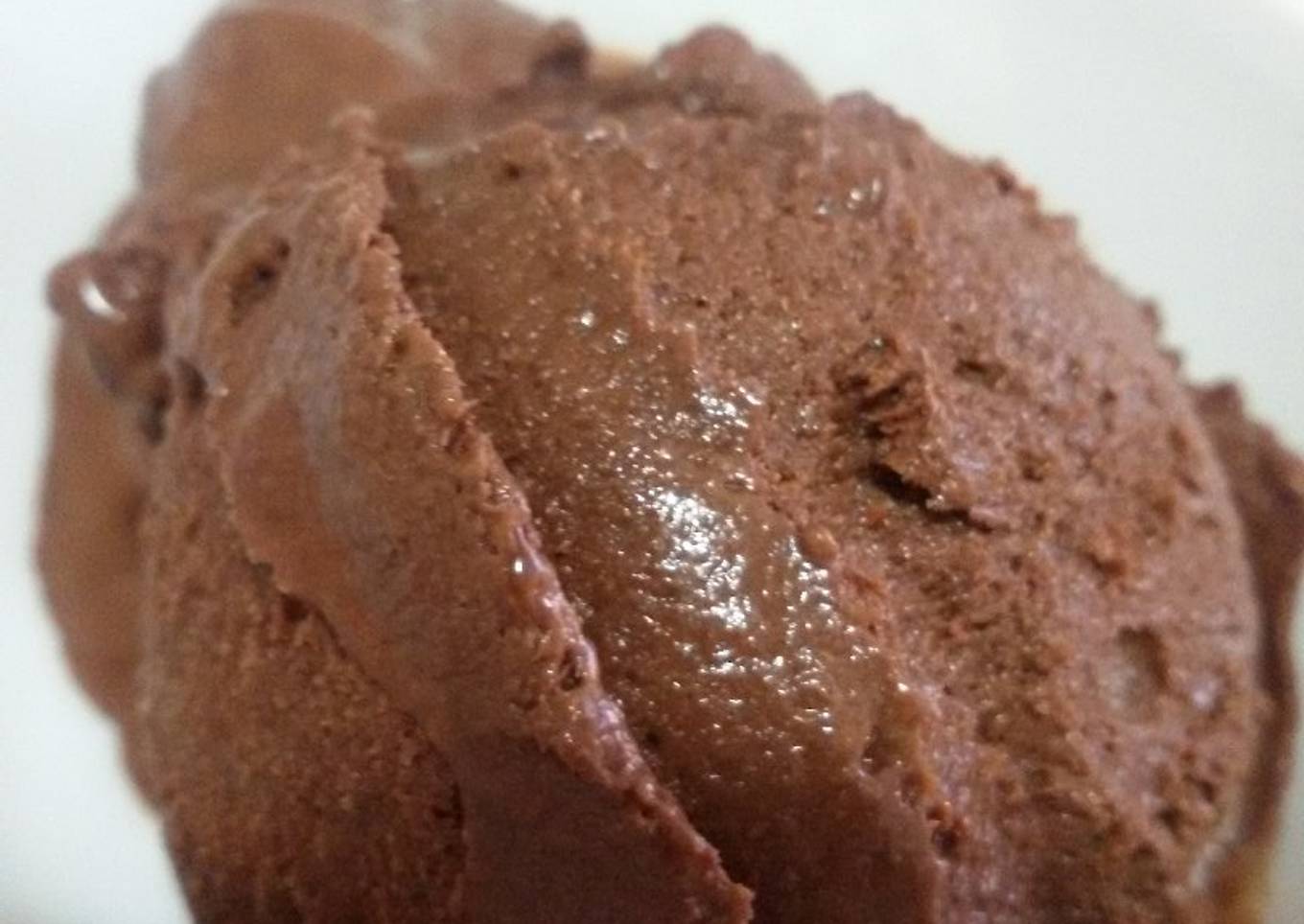 Helado de chocolate con Thermomix