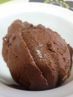 Una foto de Helado de chocolate con Thermomix
