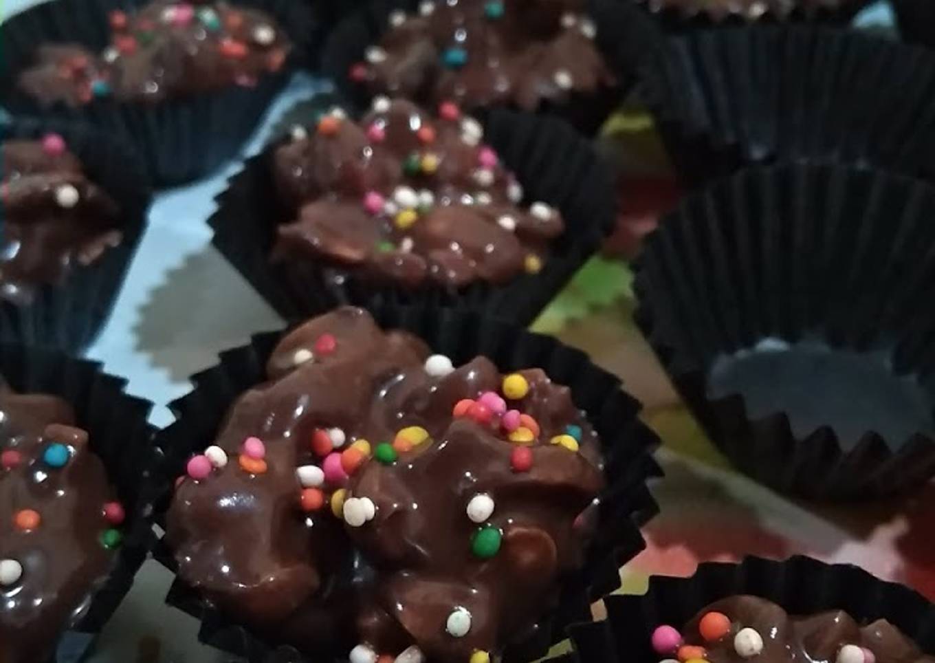 Cookies Kacang Coklat Khas Lebaran simple no ribet