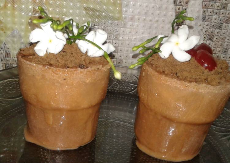 Recipe of Favorite Chocolate magic flower pot