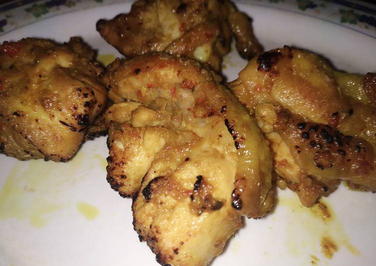 Resep Ayam panggang santan yang mudah