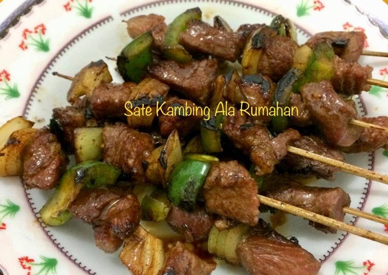 Sate kambing ala rumahan